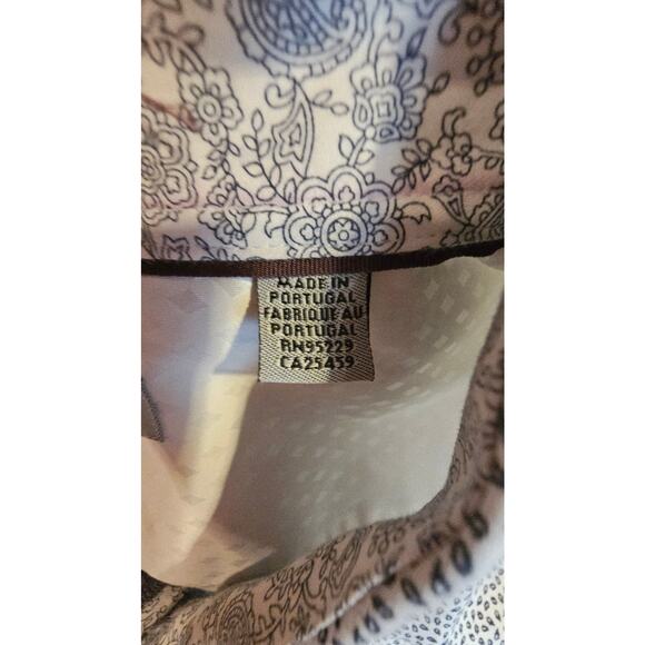 Ted Baker London Button Down Shirt, 100% Cotton, TB Sz 7  Blue/ White - Picture 4 of 11